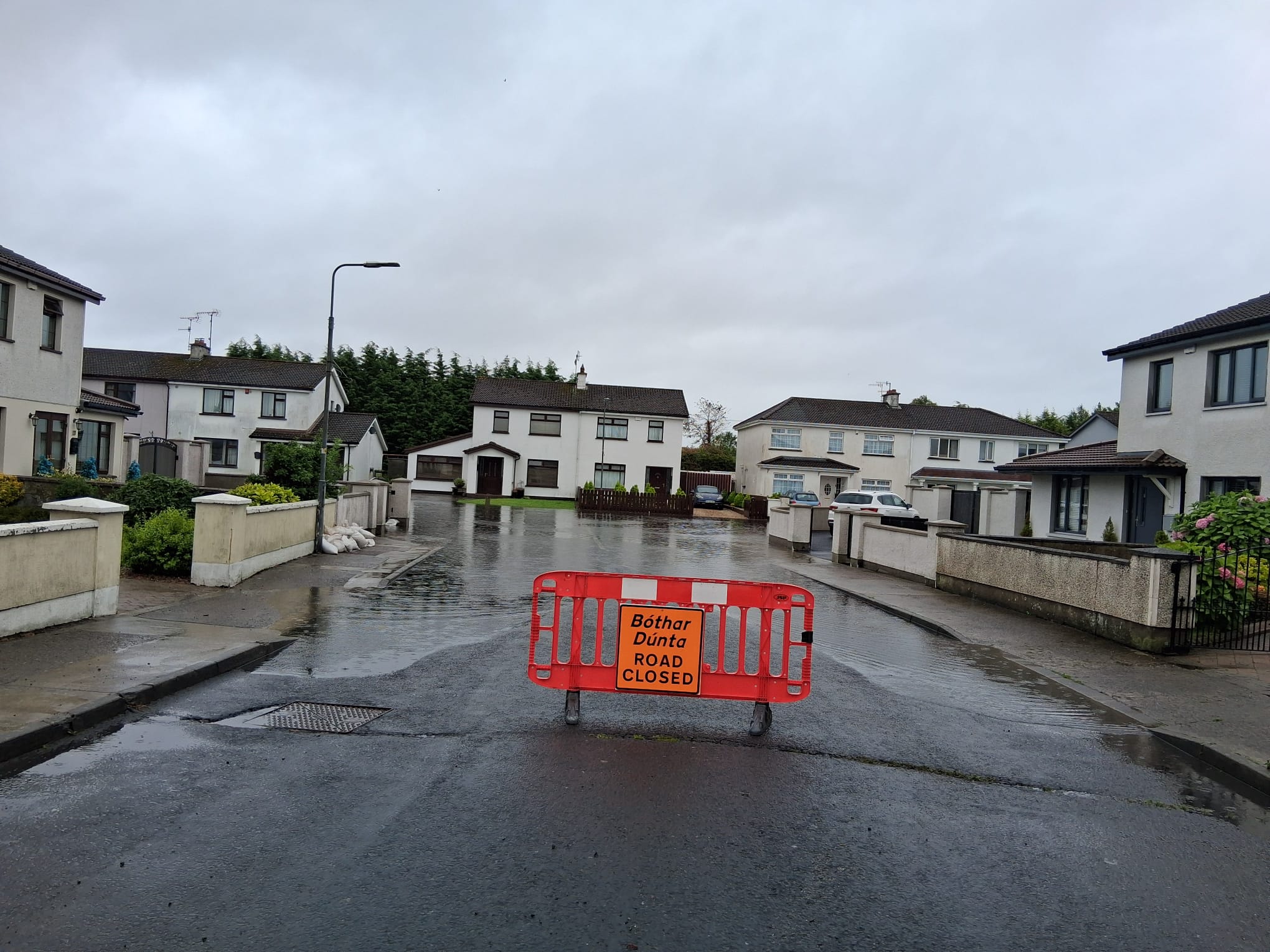 Flooding in Bay Estate, Dundalk