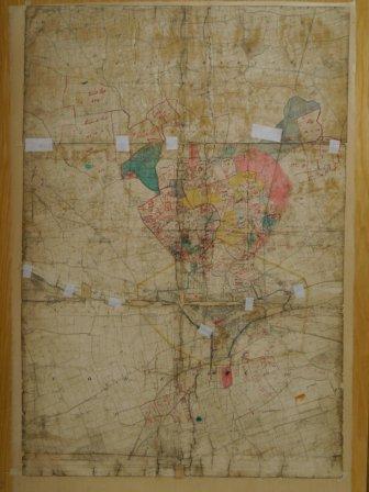 Estate map during