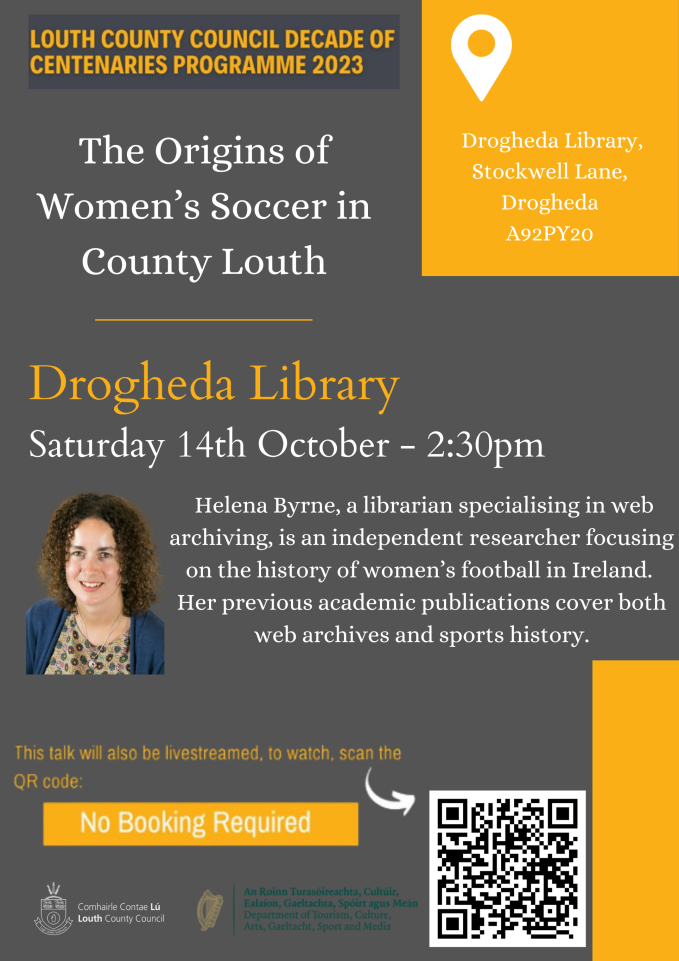 Origin of Women's Soccer in Louth