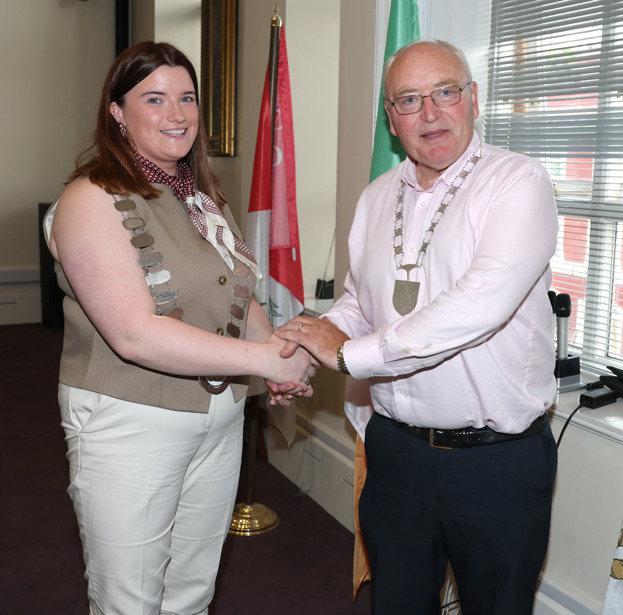 Cllr Andrea McKevitt and Cllr John Reilly