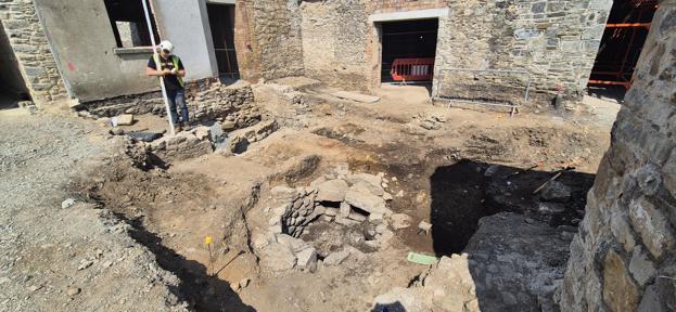 Archaeological works at Ardee Castle