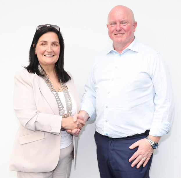 Cllr Dolores Minogue and Cllr Shane McGuinness